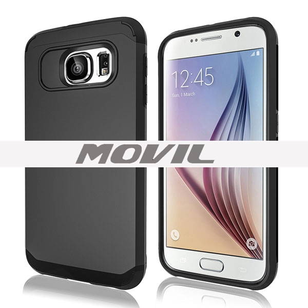 NP-2085 TPU   PC funda para Samsung S6 -4